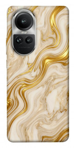 Чехол Liquid gold marble для Oppo Reno10