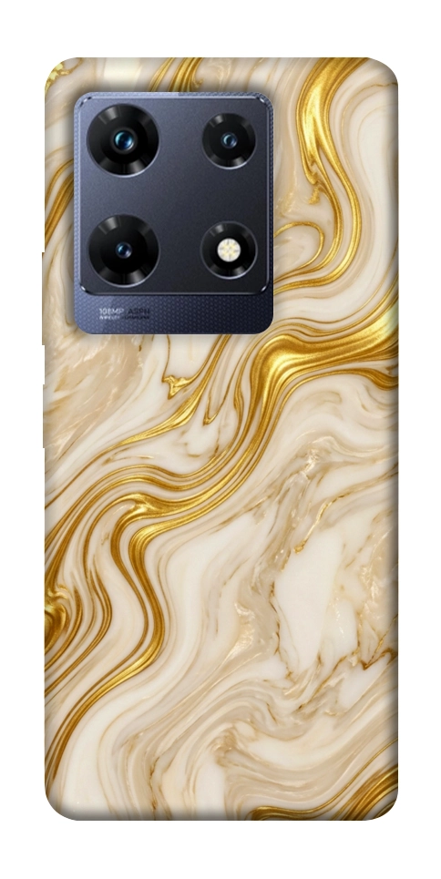 Чехол Liquid gold marble для Infinix Note 30 Pro NFC