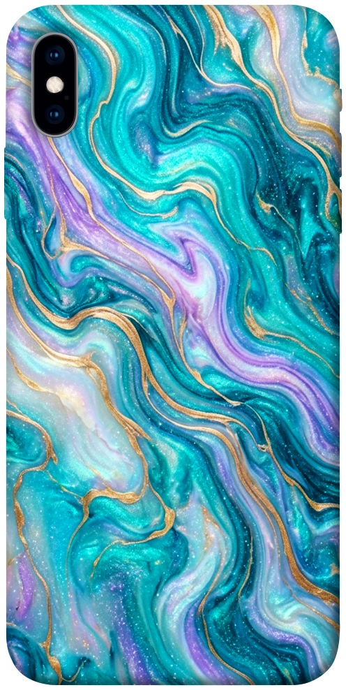 Чохол Mermaid marble для iPhone X