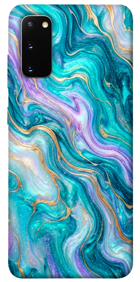 Чехол Mermaid marble для Galaxy S20 (2020)