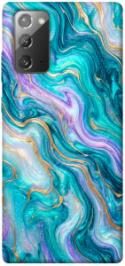 Чехол Mermaid marble для Galaxy Note 20