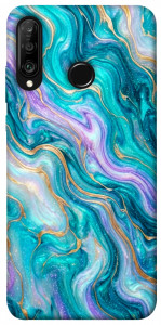 Чехол Mermaid marble для Huawei P30 Lite