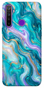 Чехол Mermaid marble для Realme 5