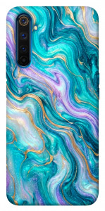 Чехол Mermaid marble для Realme 6 Pro