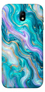 Чехол Mermaid marble для Galaxy J7 (2017)