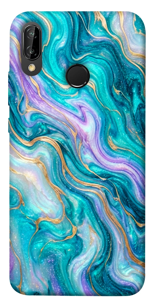 Чехол Mermaid marble для Huawei P20 Lite