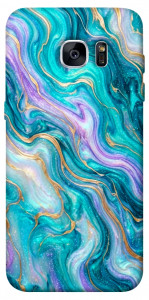 Чехол Mermaid marble для Galaxy S7 Edge