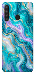 Чехол Mermaid marble для Galaxy A21