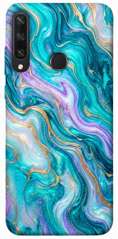Чехол Mermaid marble для Huawei Y6p