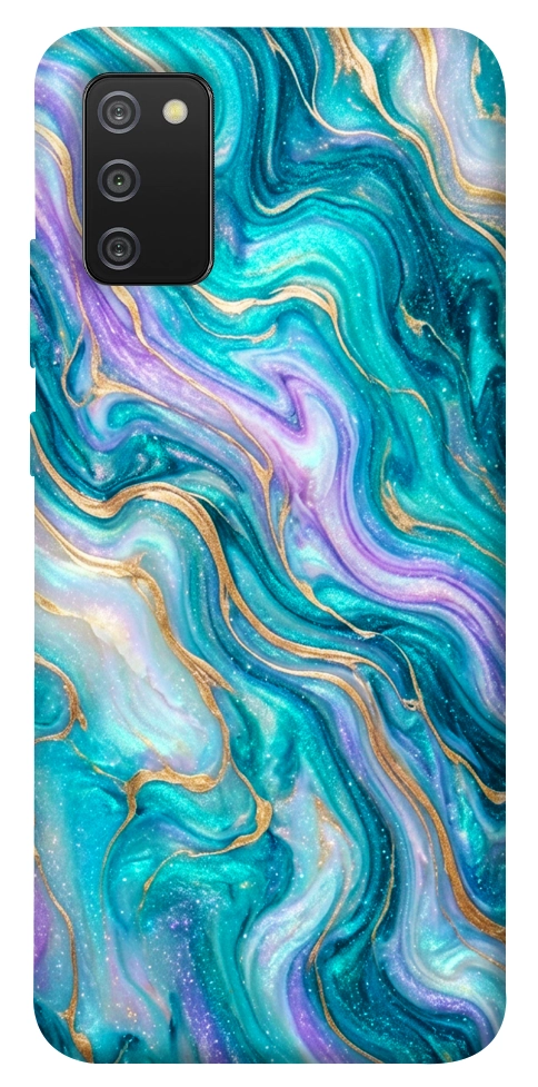 Чехол Mermaid marble для Galaxy A02s