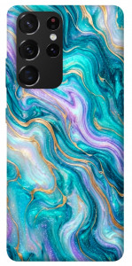 Чехол Mermaid marble для Galaxy S21 Ultra