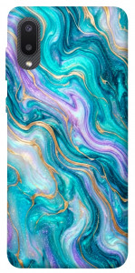 Чехол Mermaid marble для Galaxy A02