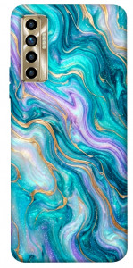 Чехол Mermaid marble для TECNO Camon 17P