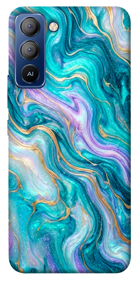Чехол Mermaid marble для TECNO Pop 5 Pro