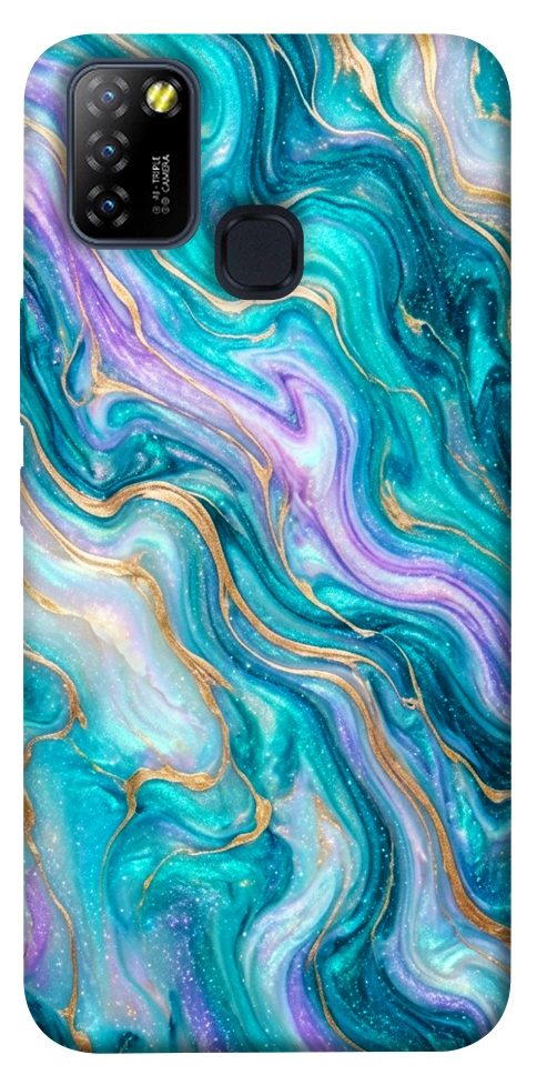 Чехол Mermaid marble для Infinix Hot 10 Lite