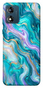 Чехол Mermaid marble для Motorola Moto E13