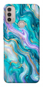 Чохол Mermaid marble для Motorola Moto E40