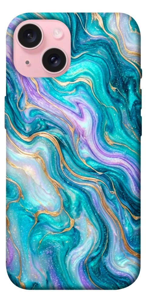 Чехол Mermaid marble для iPhone 15