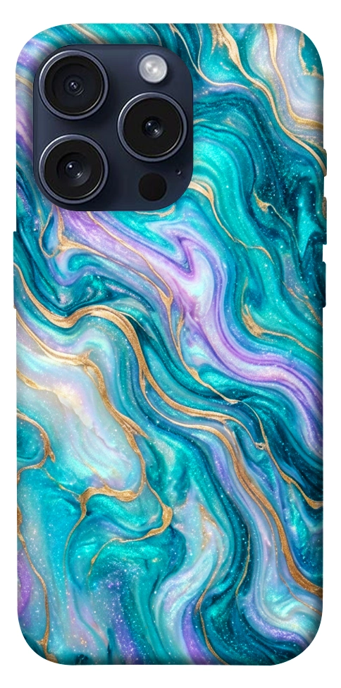 Чехол Mermaid marble для iPhone 15 Pro