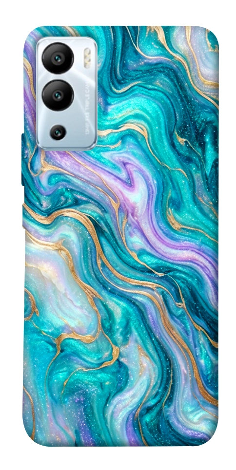 Чехол Mermaid marble для Infinix Hot 12i