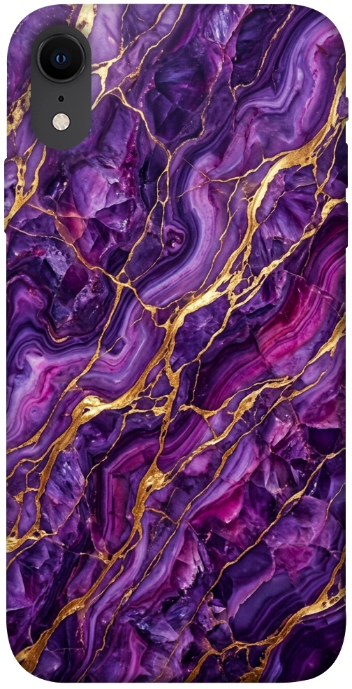 Чехол Purple gold для iPhone XR