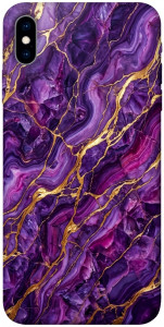 Чохол Purple gold для iPhone X