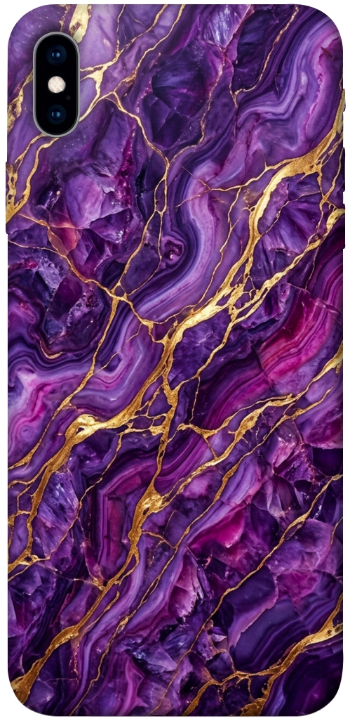 Чохол Purple gold для iPhone XS Max