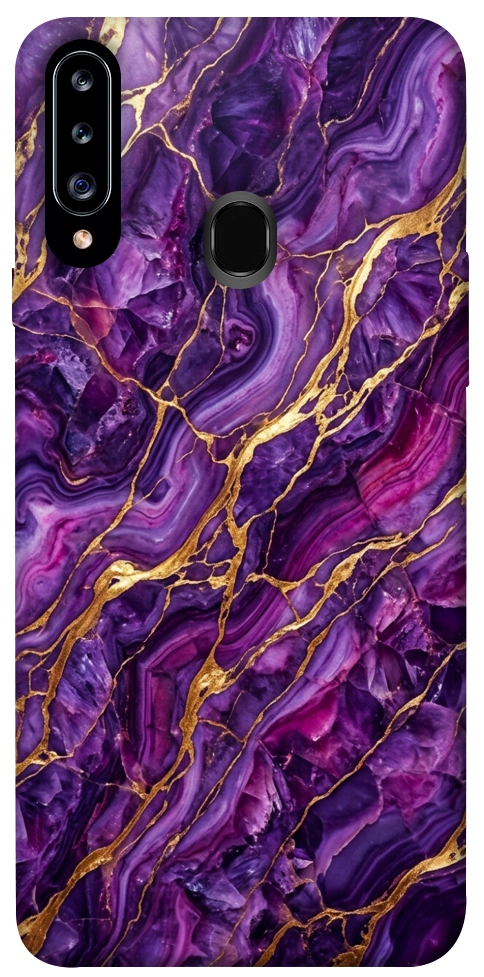 Чехол Purple gold для Galaxy A20s (2019)