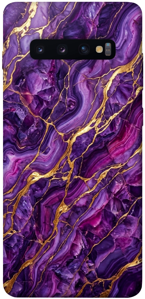Чехол Purple gold для Galaxy S10 Plus (2019)