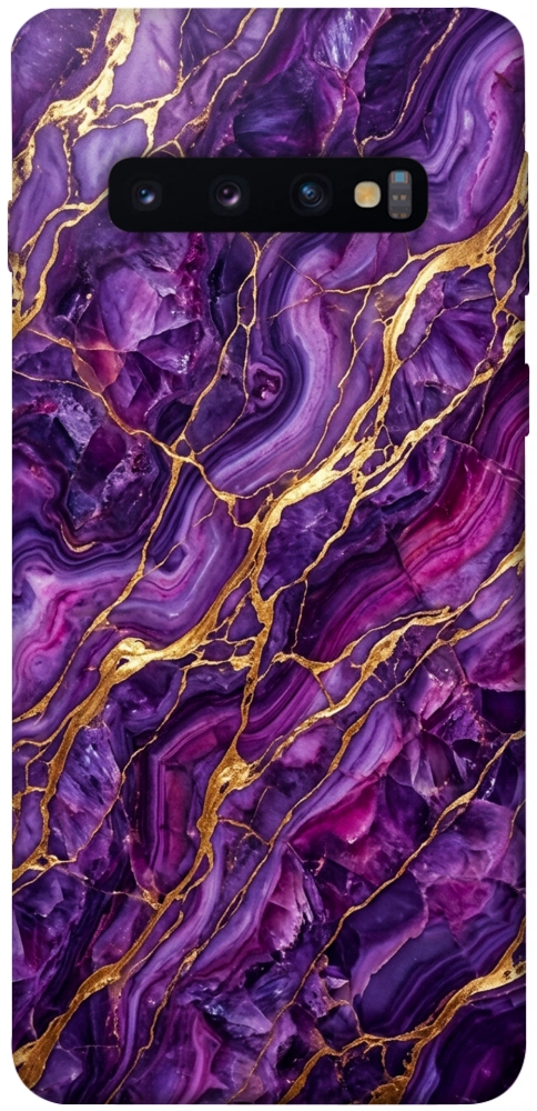 Чехол Purple gold для Galaxy S10 (2019)