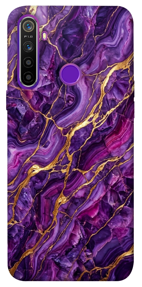 Чехол Purple gold для Realme 5