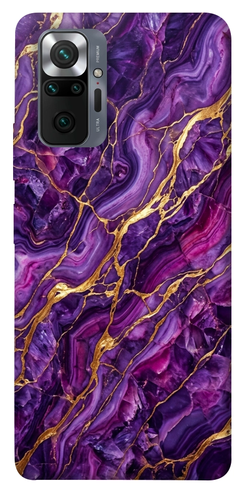 Чехол Purple gold для Xiaomi Redmi Note 10 Pro