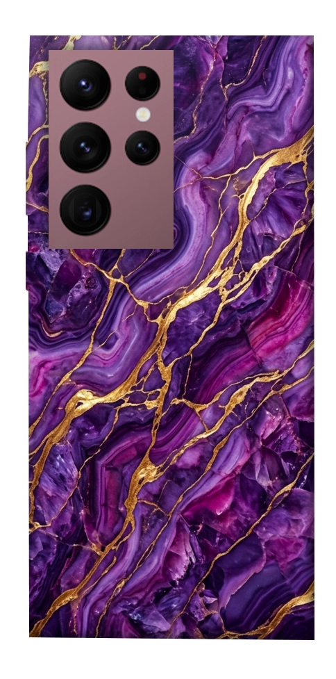 Чехол Purple gold для Galaxy S22 Ultra