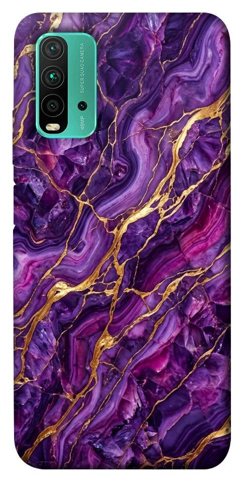 Чехол Purple gold для Xiaomi Redmi Note 9 4G