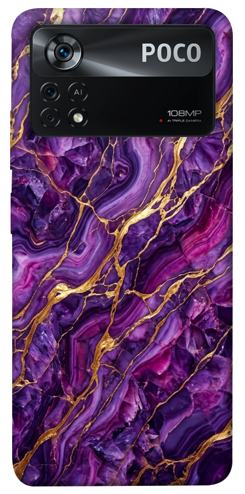 Чехол Purple gold для Xiaomi Poco X4 Pro