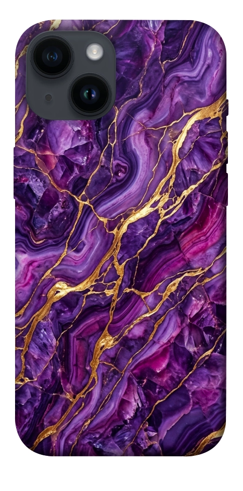Чехол Purple gold для iPhone 14