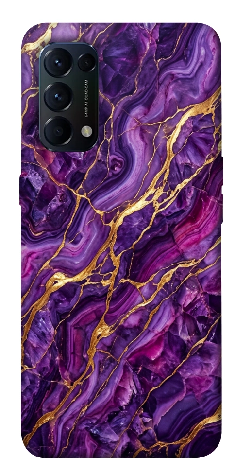 Чохол Purple gold для Oppo Reno 5 4G