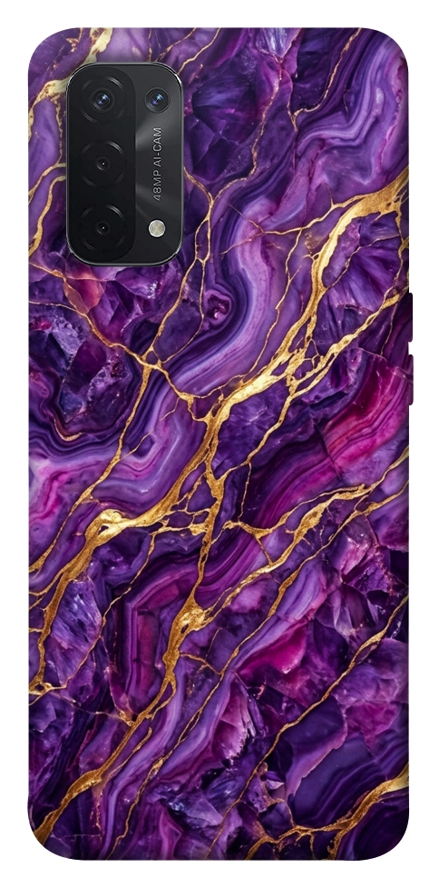 Чехол Purple gold для Oppo A74 5G