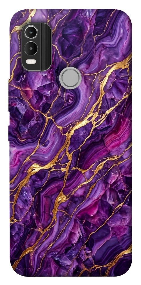 Чохол Purple gold для Nokia C21 Plus