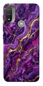 Чехол Purple gold для Motorola Moto E20