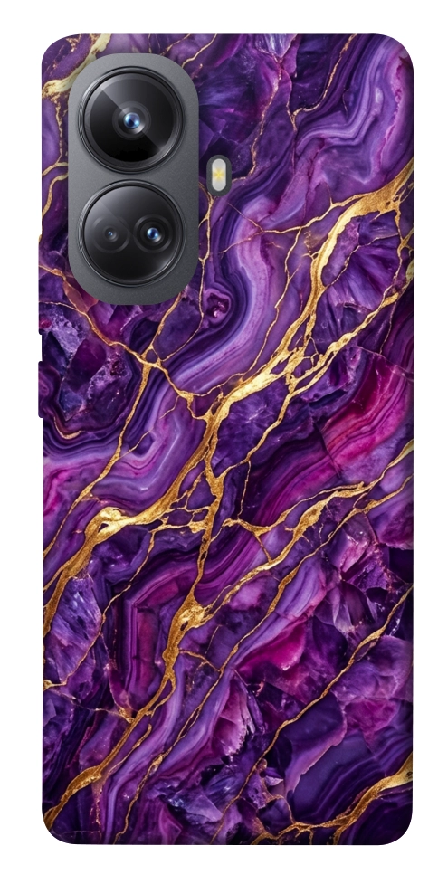 Чехол Purple gold для Realme 10 Pro+