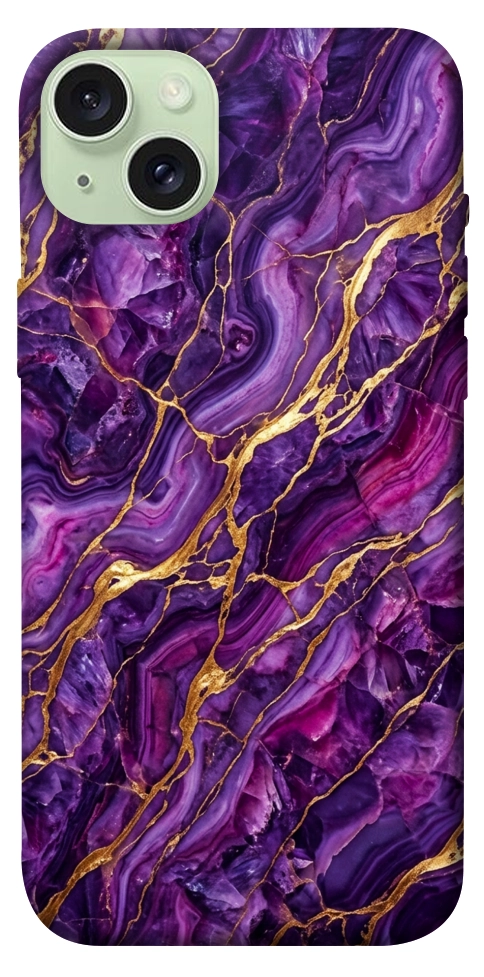 Чехол Purple gold для iPhone 15 Plus