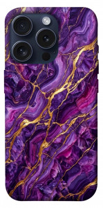 Чехол Purple gold для iPhone 15 Pro