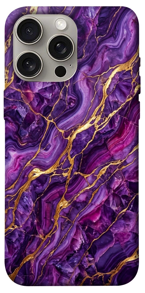 Чехол Purple gold для iPhone 15 Pro Max