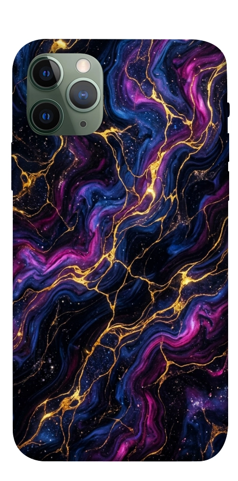 Чохол Purple space marble для iPhone 11 Pro