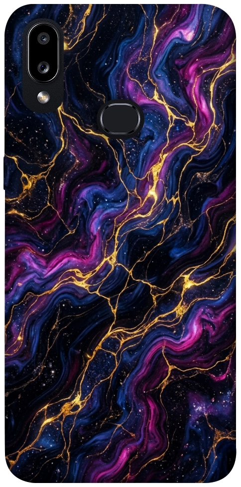 Чохол Purple space marble для Galaxy A10s (2019)