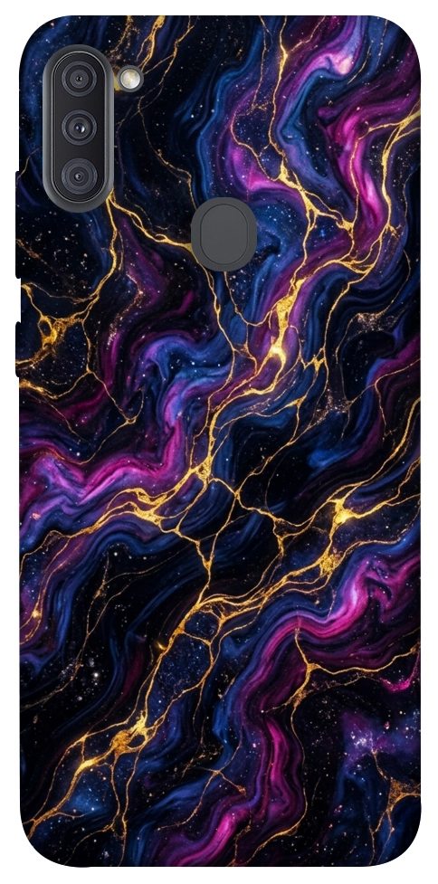 Чохол Purple space marble для Galaxy A11 (2020)