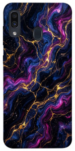 Чехол Purple space marble для Samsung Galaxy A20 A205F