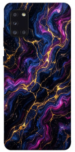Чехол Purple space marble для Galaxy A31 (2020)