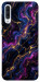 Чехол Purple space marble для Galaxy A50 (2019)